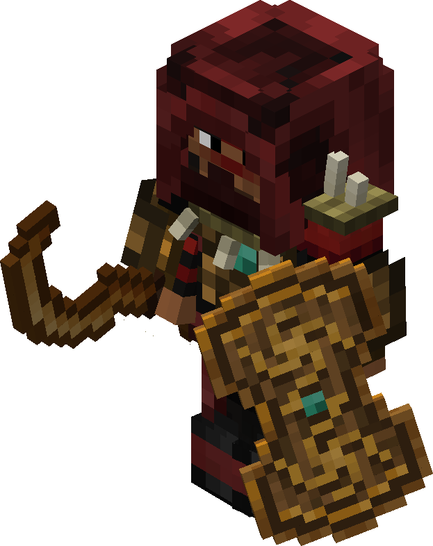 minecraft warrior skin