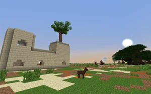 A Southron fortress in Near Harad fertile.