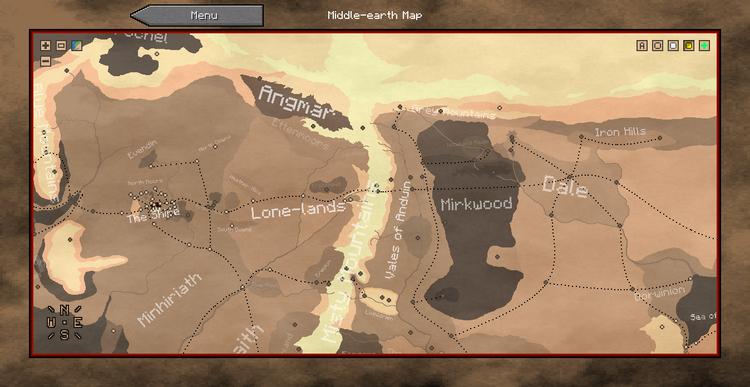 Sepia map mode