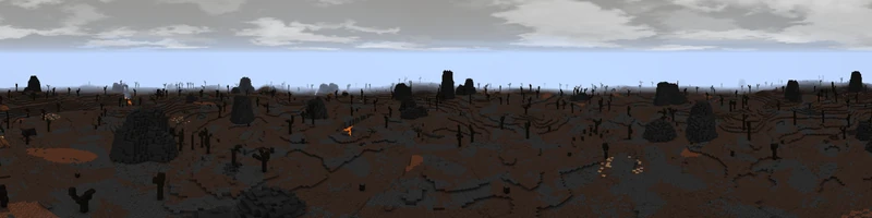 A panorama of the Eastern Desolation.