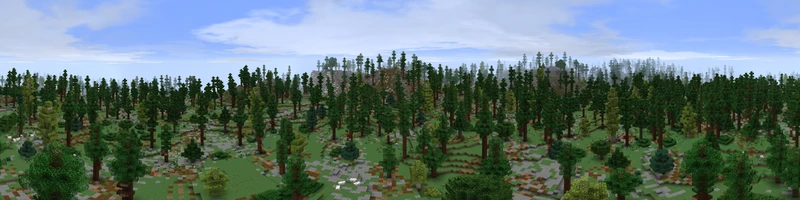 A panorama of the Rivendell Hills.