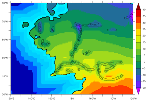 Middle-Earth Average Temperatures