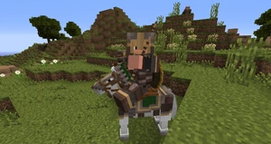 A mounted Rohirrim Archer