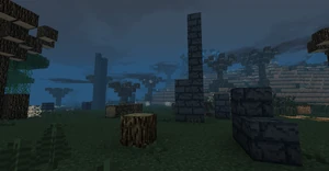 Some ruins in Dol Guldur