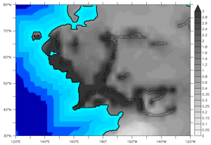 Middle-Earth Average Rainfall