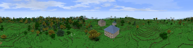 A panorama of Rivendell.