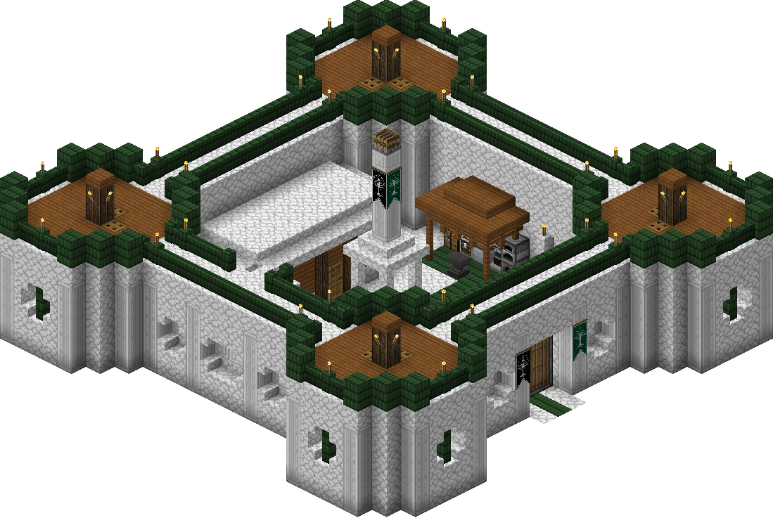 Freca's Fortress  Minecraft Middle Earth