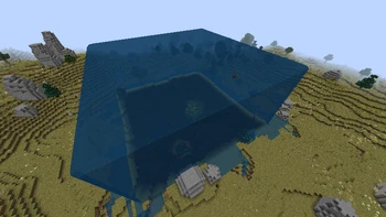 A perfectly good chunk of land flooded.