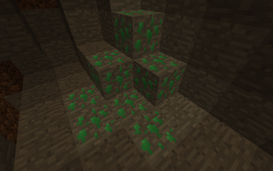 A vein of Gulduril Ore in an Angmar cave.