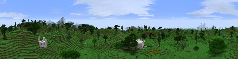 A panorama of Ithilien.