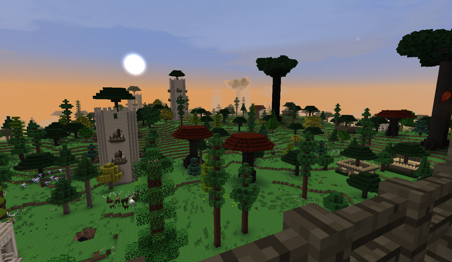 Woodland Realm Biome The Lord Of The Rings Minecraft Mod Wiki Fandom
