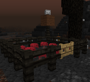 Mordor Scarecrow.png (104 KB) Pretty useless: Generated scarecrow in a Mordor camp, as there are no birds in Mordor.