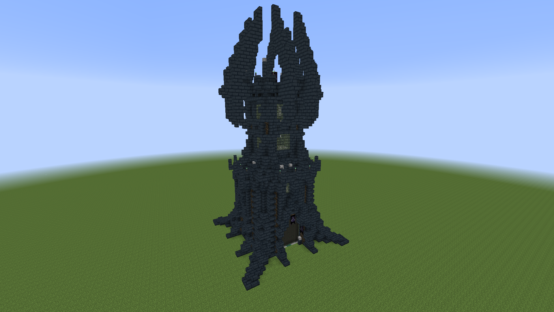 Small Ender Dragon Statue WorldEdit Schematic Minecraft Map
