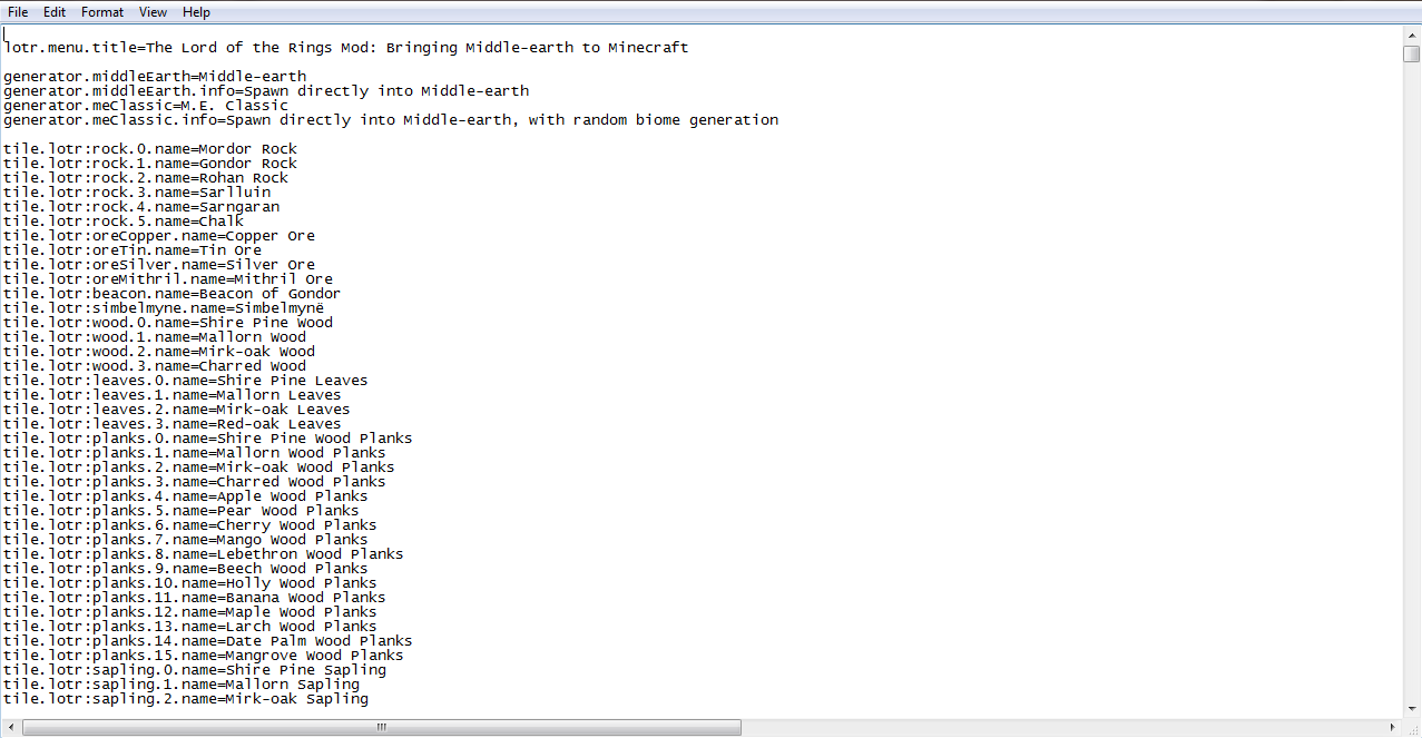 Help/Installing the Lord of the Rings Mod, The Lord of the Rings Minecraft  Mod Wiki