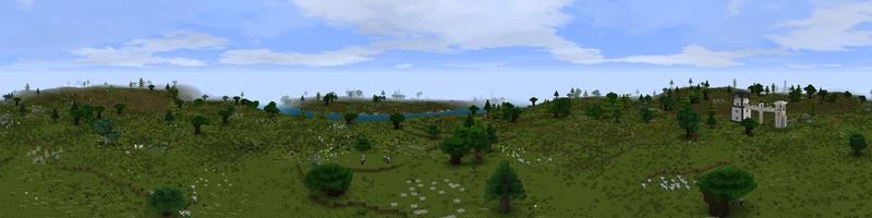 A panorama of the Blackroot Vale.