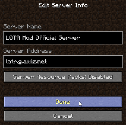 Servers/LOTR: A Story in Middle-earth, The Lord of the Rings Minecraft Mod  Wiki