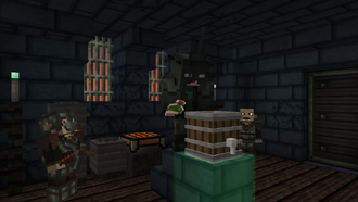 一个邪恶玩家正在给酒桶中下毒