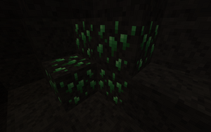 A vein of Gulduril ore in a Mordor cave.