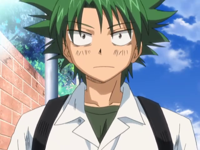 Anime Anime Boy GIF - Anime Anime Boy Green Hair - Discover & Share GIFs