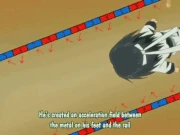 Sano's railgun projectile