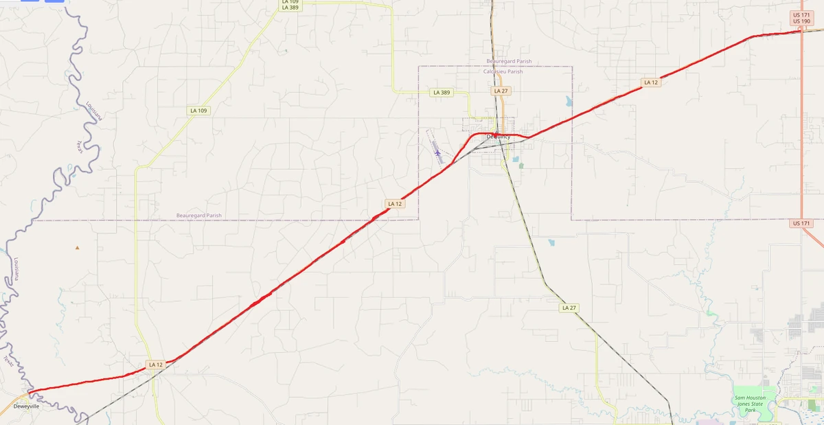 Louisiana Highway 12 United States Cities and Routes Fandom