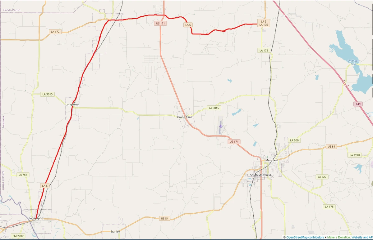 Louisiana Highway 5 United States Cities and Routes Fandom