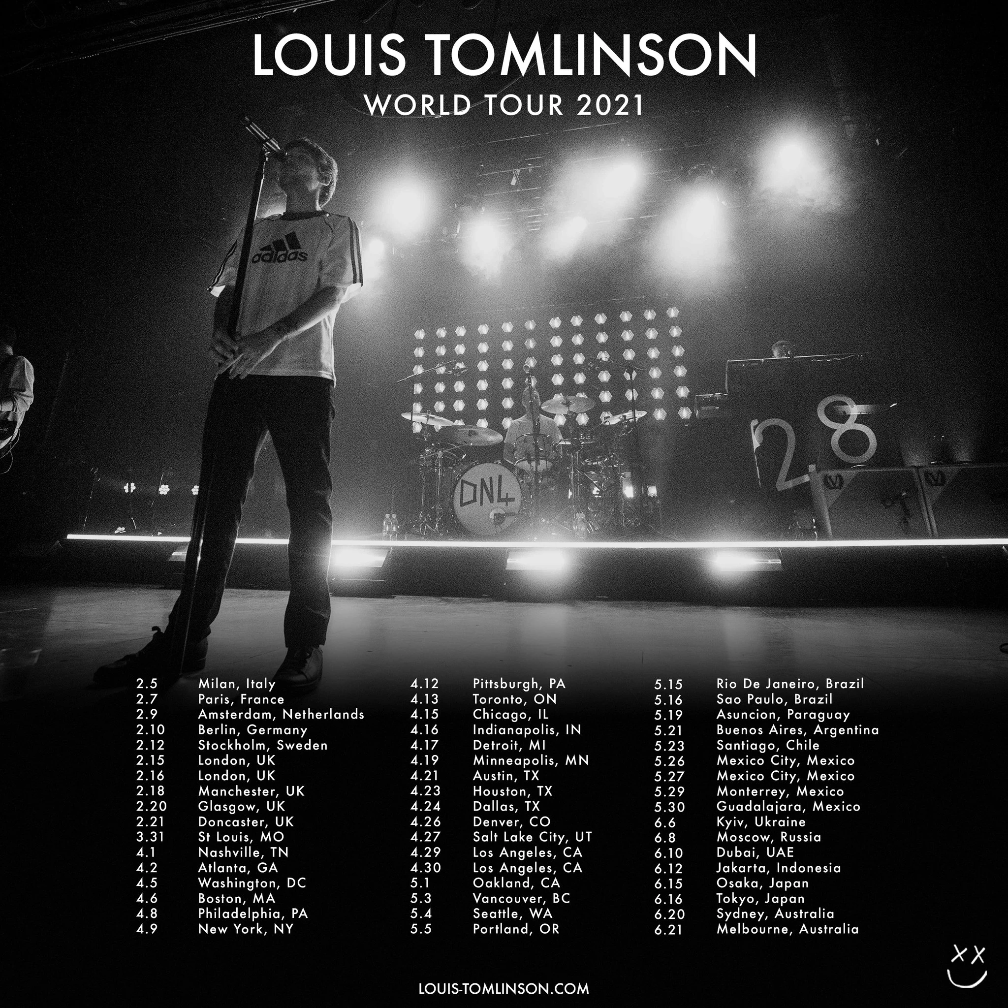 Louis Tomlinson World Tour | Louis Tomlinson Wiki | Fandom