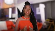 Juju's green screen look in LHHMIA season 1.