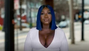 Spice's green screen look in LHHATL season 8.