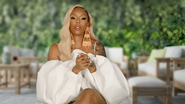 Bambi's green screen look in LHHATL season 10.