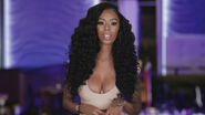 Bambi's green screen look in LHHATL season 5.