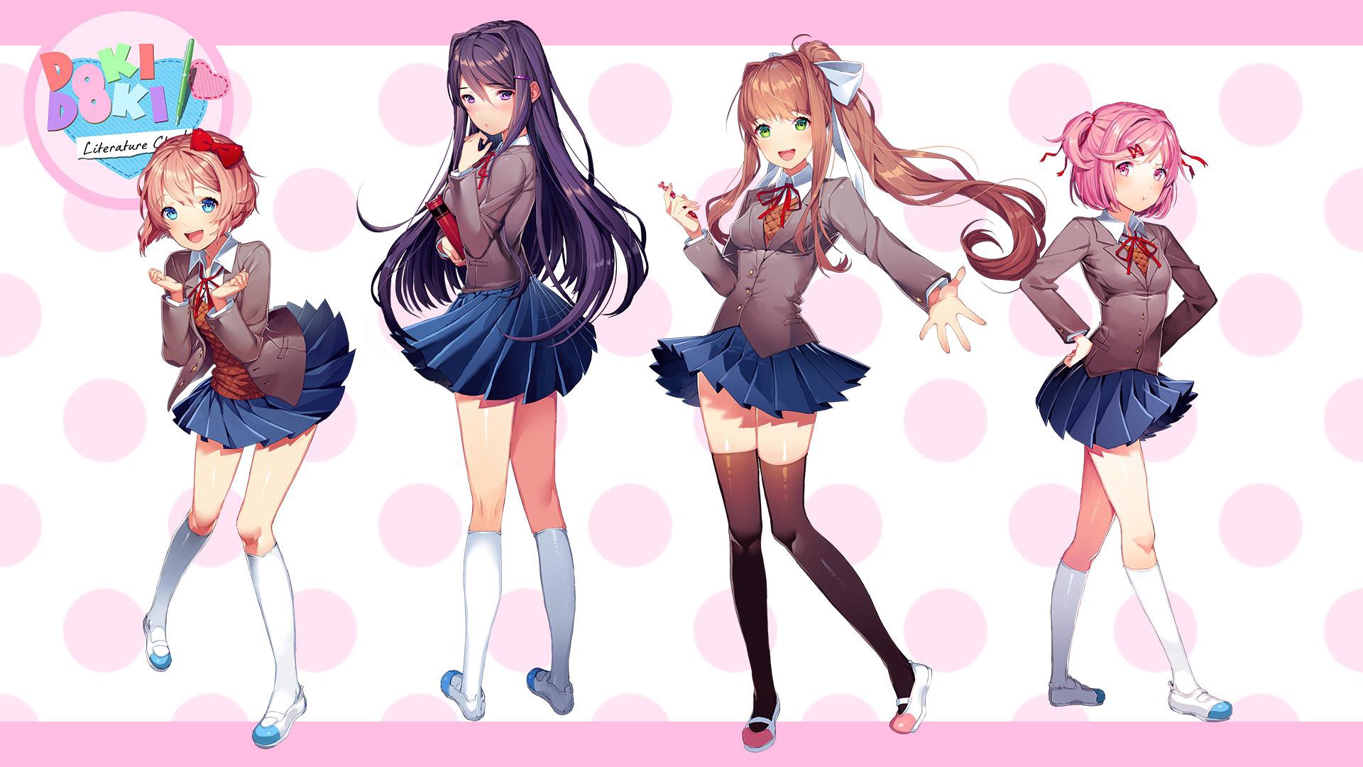 Doki Doki Literature Club!  Literature club, Literature, Anime