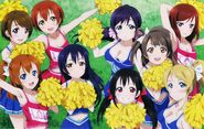 Cheerleaders Dengeki G's Mag Nov 2011 Textless