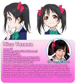 Nico Yazawa Image Gallery Love Live Wiki Fandom