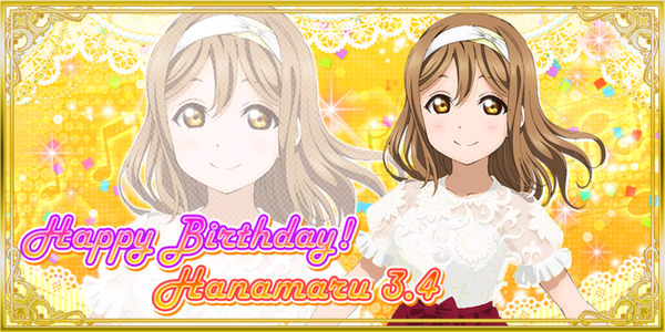 Happy Birthday, Hanamaru 2019