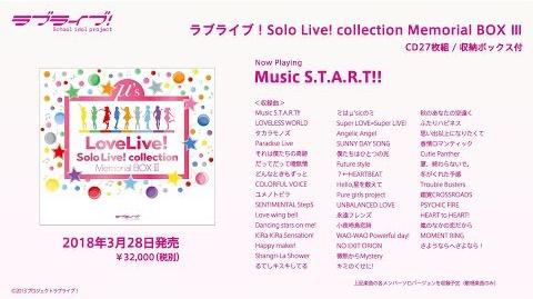 Solo Live! collection Memorial BOX III | Love Live! Wiki | Fandom