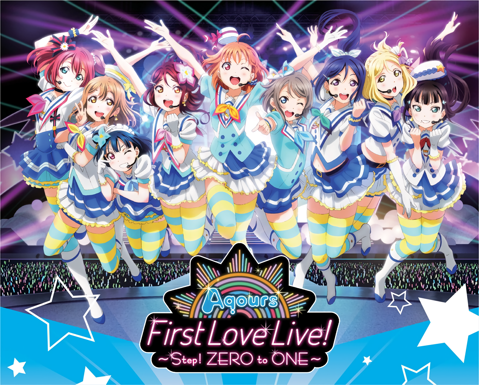 Love Live! Sunshine!! Aqours First Love Live! ~Step! ZERO to ONE Love Live! Sunshine!! Aqours First Love Live! ~Step! ZERO to ONE