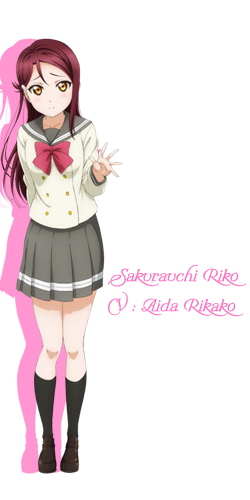 Sakurauchi Riko là một trong những nhân vật nổi tiếng của bộ anime Love Live! Sunshine!!. Bức ảnh liên quan sẽ giúp bạn hiểu rõ hơn về tính cách và thần thái của cô nàng này.