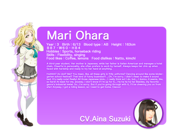 Ohara Mari/Mary O'Hara Anime Figures Character Model PVC Vinyl Figure  Collection Decorative Toys Best Gift For Kids Teens And Anime Fans 23CM :  Amazon.nl: Toys & Games