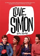 1ère de couverture (version Love, Simon)