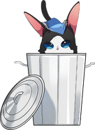 Cat's Trash Can Skin