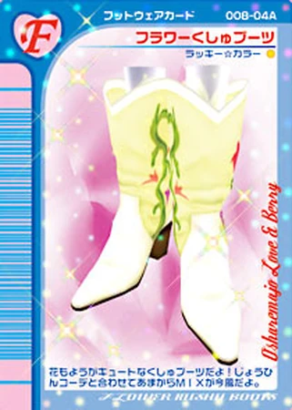 Flower Kushu Boots | ラブandベリー Wiki | Fandom