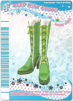 Deep Mint Boots Love and Berry Wiki Fandom