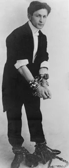 "Handcuff" Harry Houdini, circa 1905.