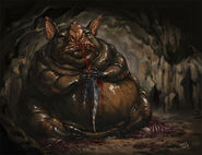 Tsathoggua, by Kaek