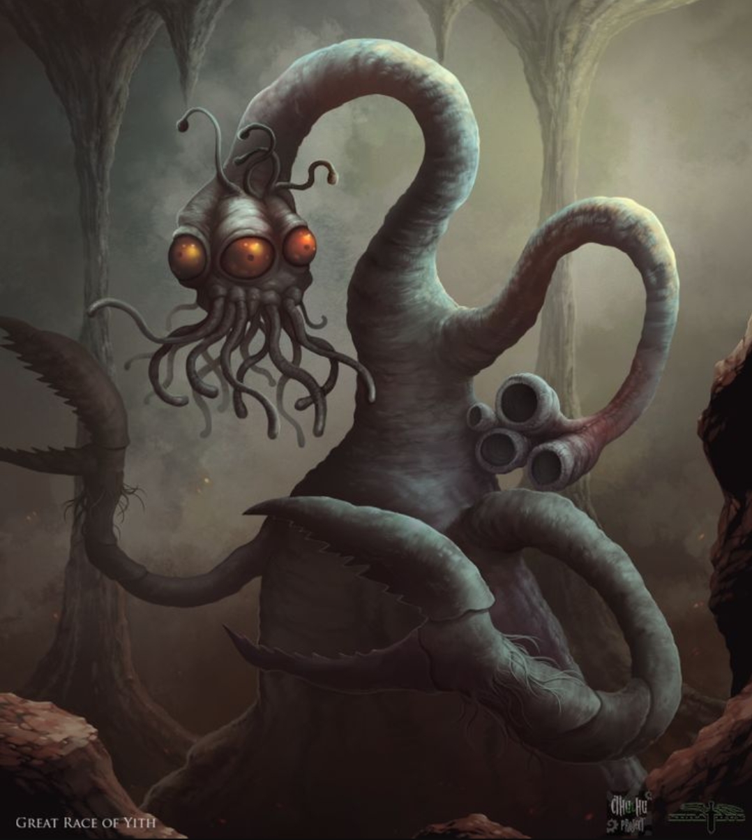 Great Race of Yith | The H.P. Lovecraft Wiki | Fandom