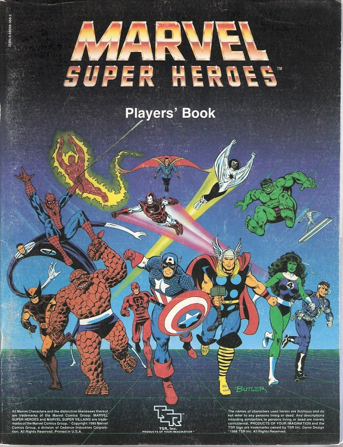 marvel rpg books