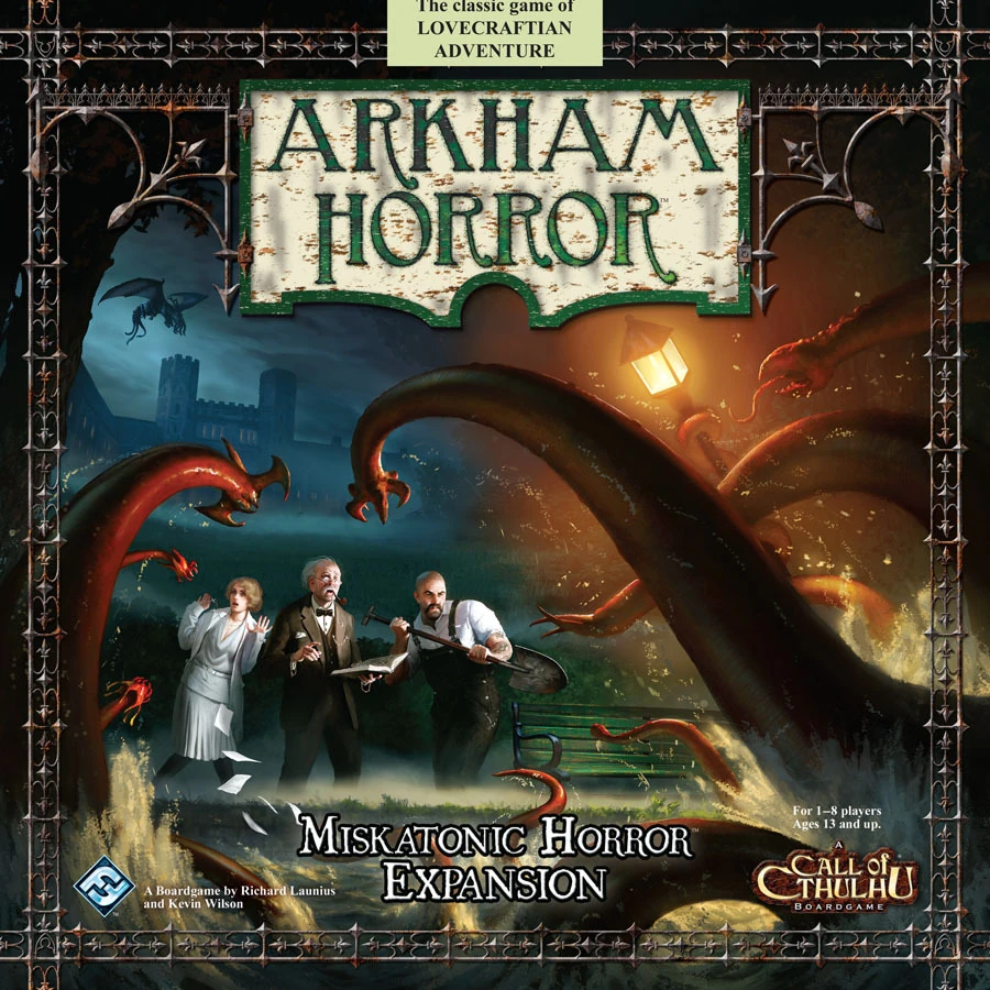 Miskatonic Horror Deluxe Expansion (Arkham Horror) | The H.P. Lovecraft Wiki  | Fandom
