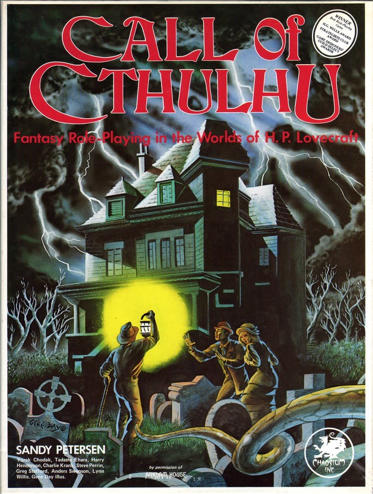 call of cthulhu rpg 5th edition rulebook