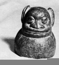 Tsathoggua - Escultura por Clark Ashton Smith